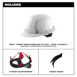 Milwaukee 48-73-3251, BOLT 26dB Hard Hat Earmuffs