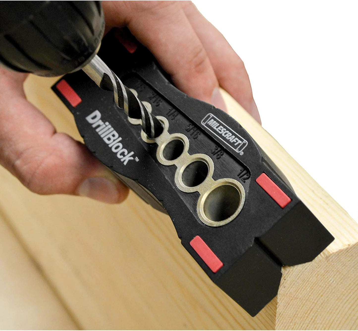 Milescraft 1317, Drill Block (8 piece bulk in display)