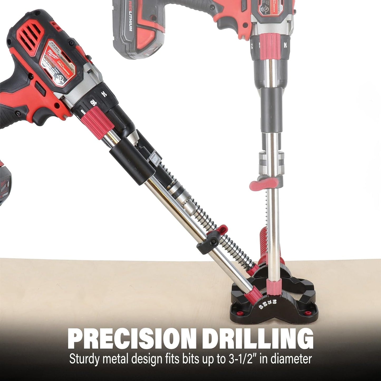 Milescraft 1318, Drill Mate Drill Guide with Chuck