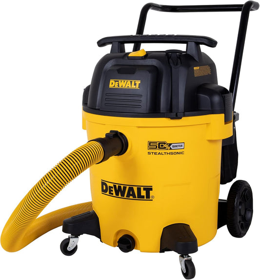 DEWALT DXV16PQTA, 16 Gallon STEALTHSONIC Ultra Quiet Poly Shop Vacuum Wet/Dry