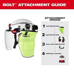 Milwaukee 48-73-3251, BOLT 26dB Hard Hat Earmuffs