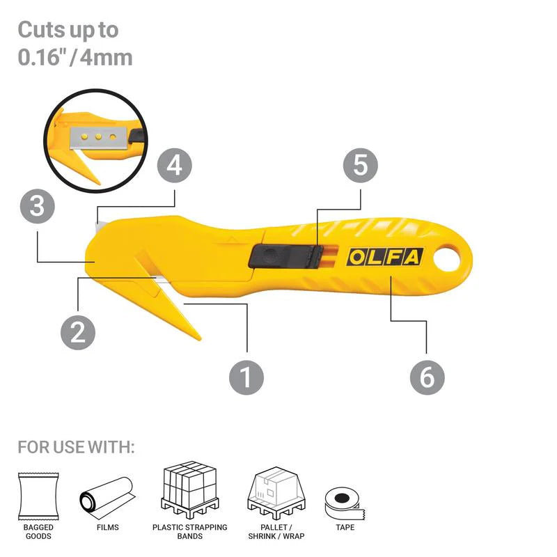OLFA 1096854, Concealed Blade Safety Knife (SK-10)