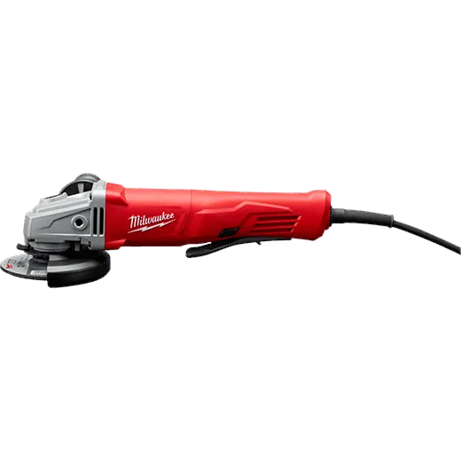 Milwaukee 6141-30, 11 Amp Corded 4-1/2 in. Small Angle Grinder Paddle Lock-On