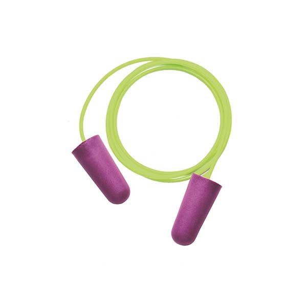 Dentec 769301, SoftSeal33 PU Foam Earplug Corded(100 pair/box)