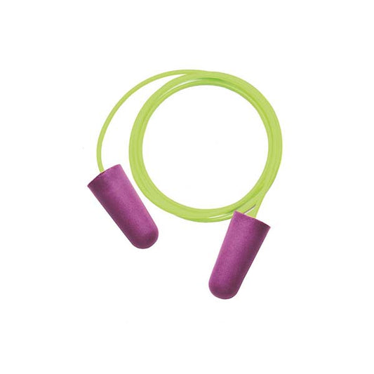 Dentec 769301, SoftSeal33 PU Foam Earplug Corded(100 pair/box)