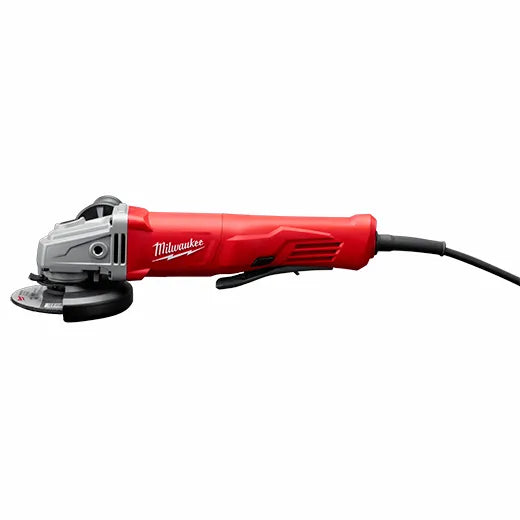 Milwaukee 6142-30, 11 Amp Corded 4-1/2 in. Small Angle Grinder with Lock-On Paddle Switch