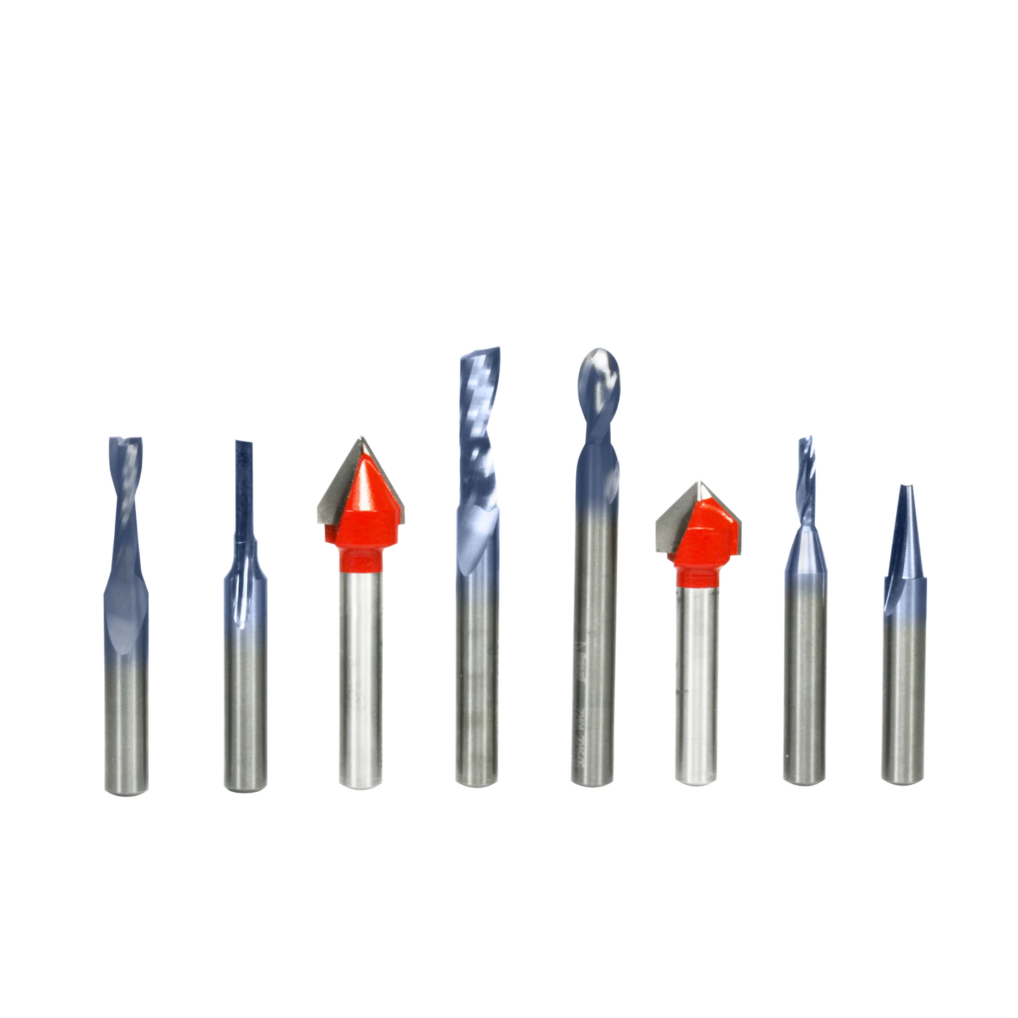 Freud 87-208, 8 Piece CNC Router Bit General Purpose Set