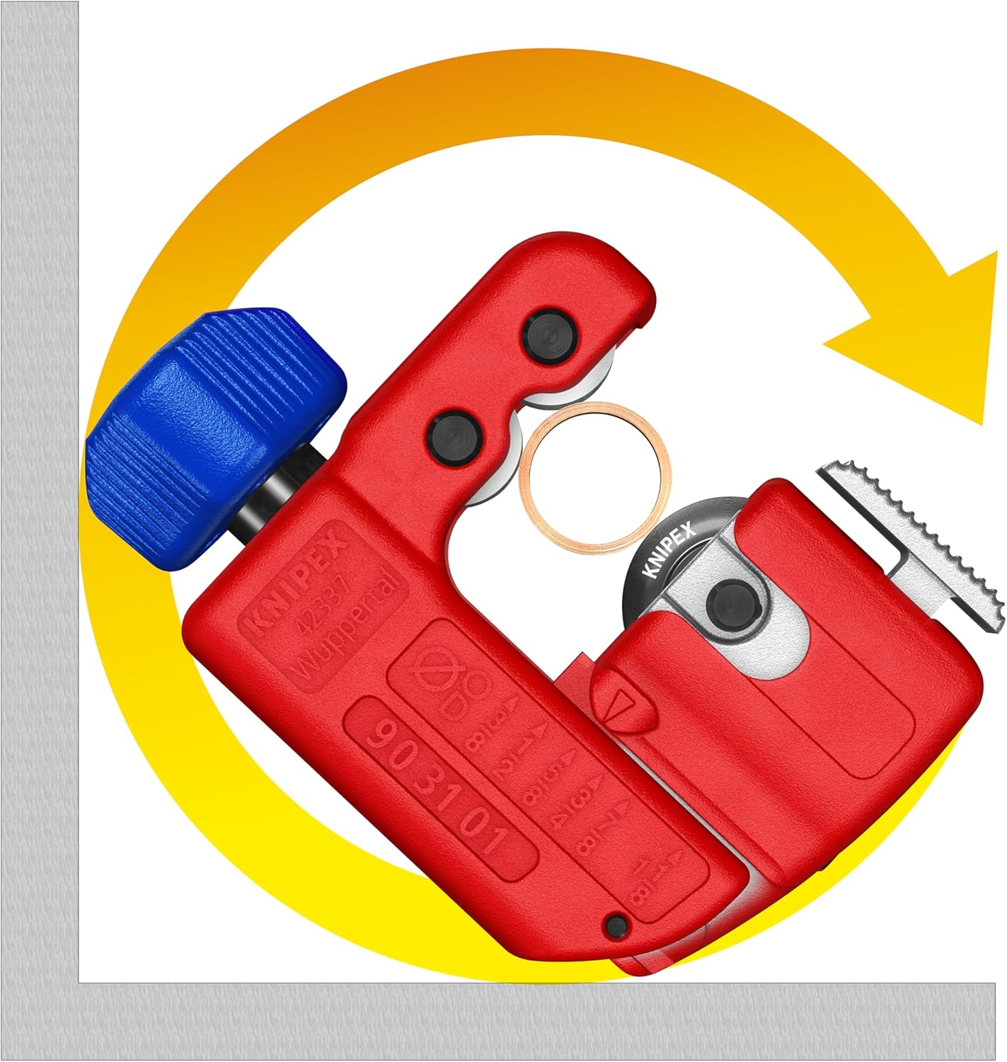 Knipex 90 31 01 SBA, 3" TubiX® S Pipe Cutter