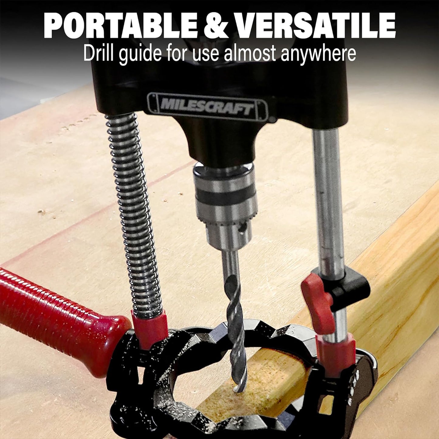 Milescraft 1318, Drill Mate Drill Guide with Chuck
