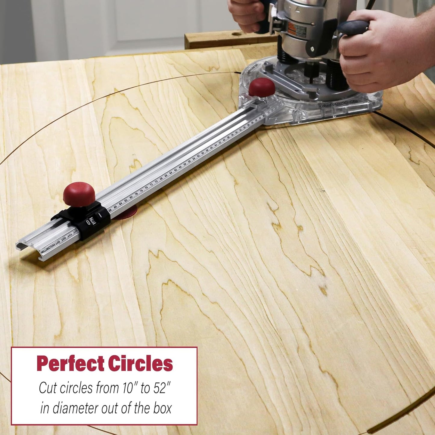 Milescraft 1219, Circle Guide Kit (Imperial)