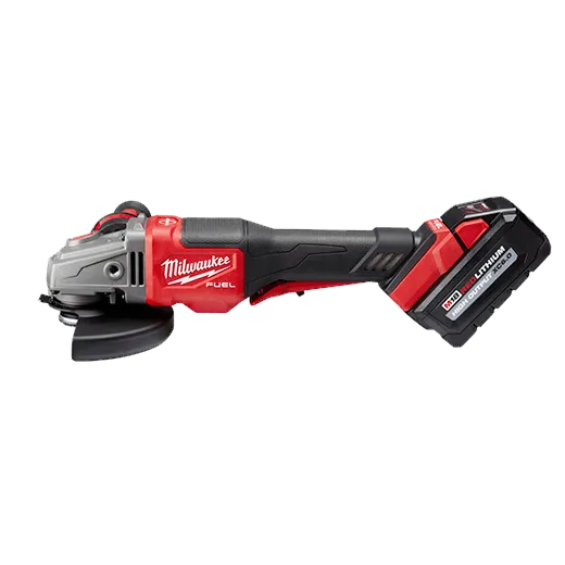 Milwaukee 2980-22, M18 FUEL 4-1/2" - 6" Braking Grinder Paddle Switch, No-Lock Kit (2 Batt)