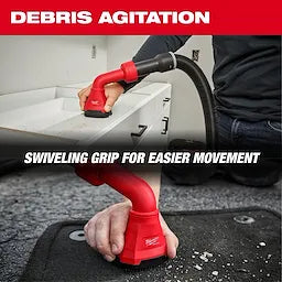 Milwaukee 49-90-2020, AIR-TIP™ Swiveling Palm Brush