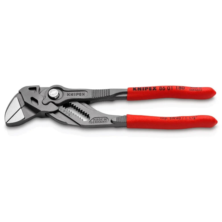 Knipex 86 01 180 SBA, Pliers Wrench 7-1/4"