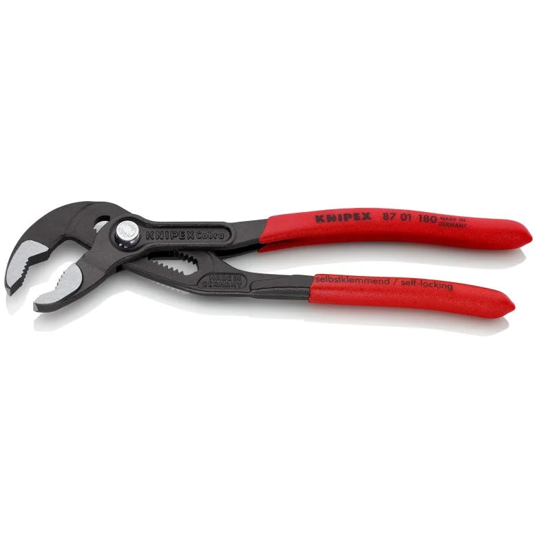 Knipex 87 01 180, Cobra Water Pump Pliers 7-1/4“