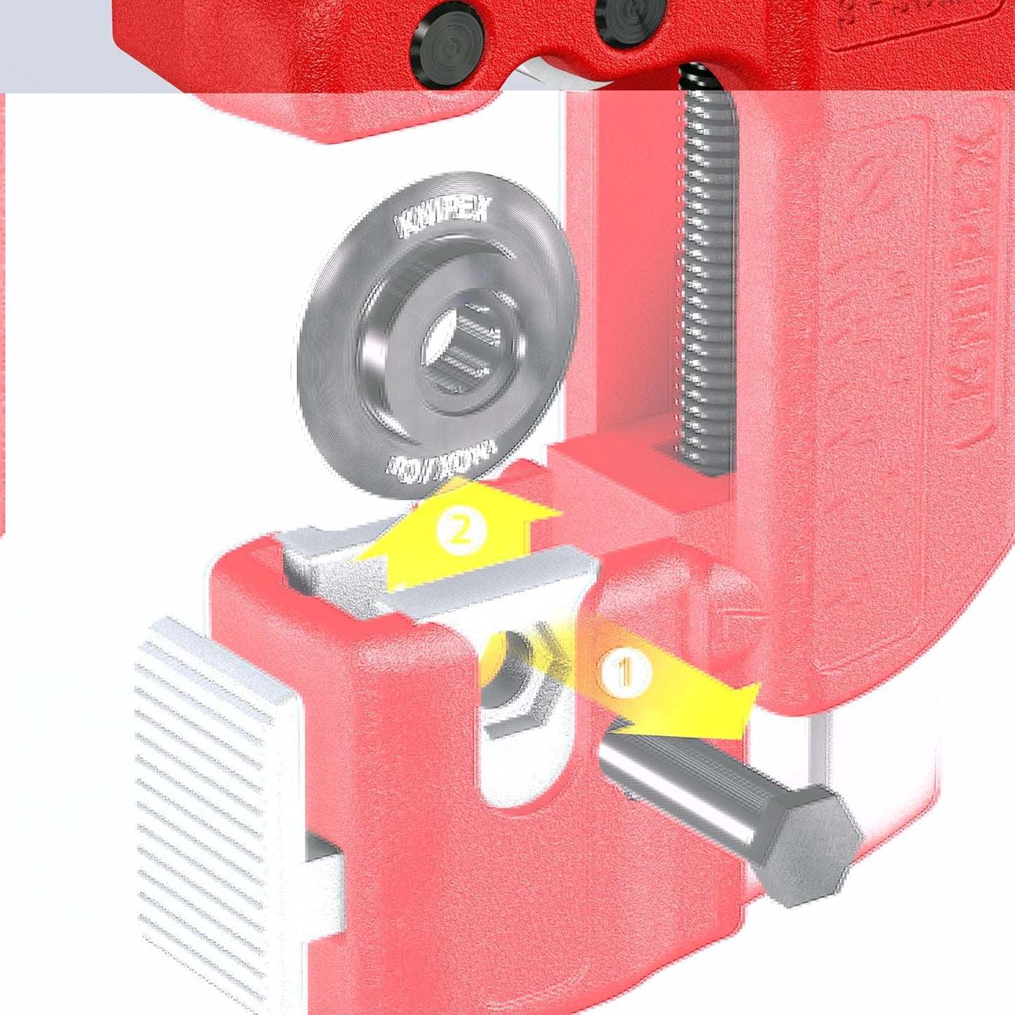 Knipex 90 31 01 SBA, 3" TubiX® S Pipe Cutter