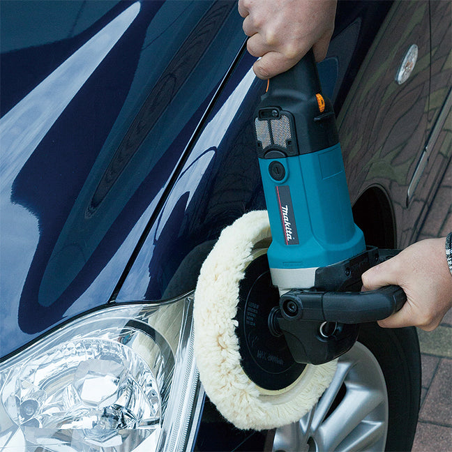 Makita 9237CX1, 7" Electronic Polisher w/3 Pads with Bag