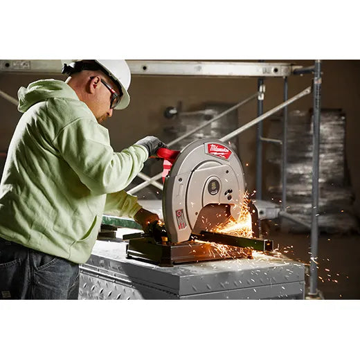 Milwaukee 2990-21HD, M18 FUEL 14" Abrasive Chop Saw Kit (12.0 Ah)