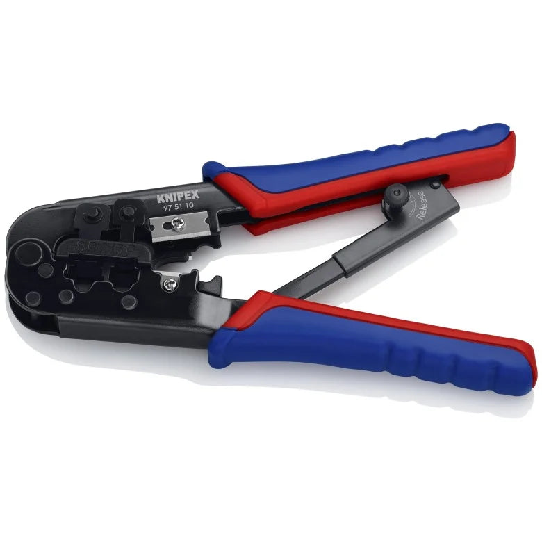 Knipex 97 51 10, Crimping Pliers for Western Plugs