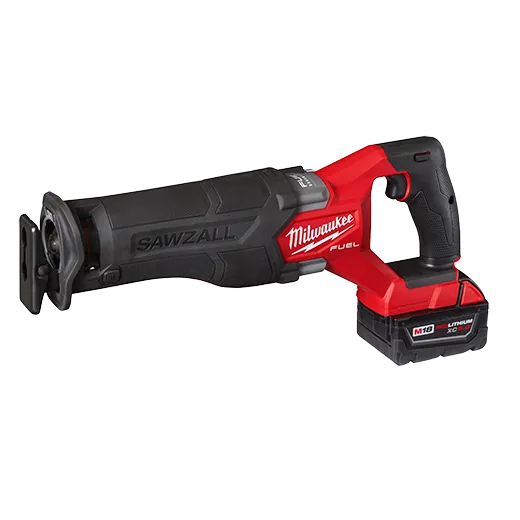 Milwaukee 2821-22, M18 FUEL SAWZALL Recip Saw - 2 Battery XC5.0 Kit