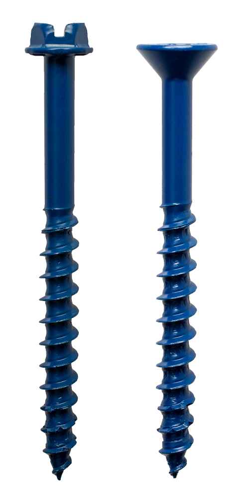 Simpson Strong Tie TNT18334TF, Titen Turbo 3/16 x 3-3/4 Flat Head Concrete Screw 100pc (Copy)