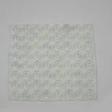 Eurofit BP-19, Bumper Dia. 12.7mm X 3.5mm (64pcs/Sheet)