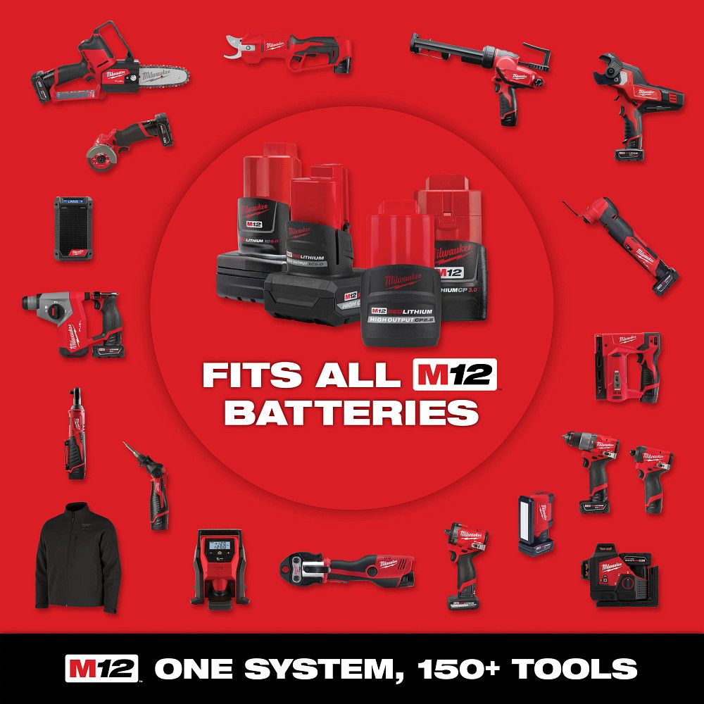 Milwaukee 3048-20, M12 FUEL™ 1/4" Subcompact Impact Wrench w/ Friction Ring