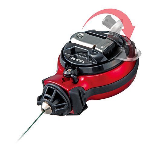 Tajima CR211SFR, Chalk-Rite Sturdy, Extra Bold, 1 mm chalk snap-line, Red
