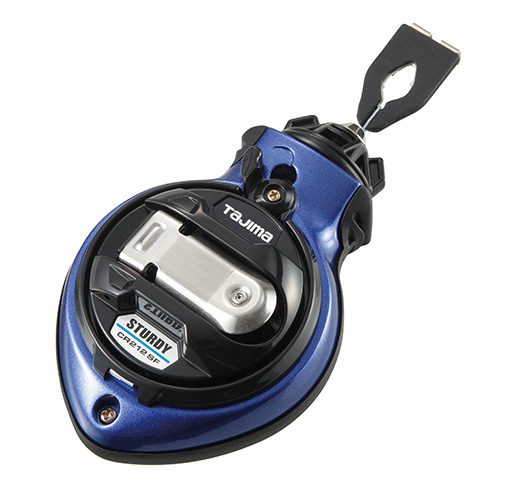 Tajima CR212SFB, Chalk-Rite Sturdy, Ultra-Thin, 0.5 mm chalk snap-line, Blue