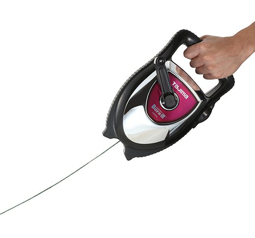 Tajima CR604S, Chalk-Rite DURA III. 2.8mm chalk snap-line with Integrated Handle release