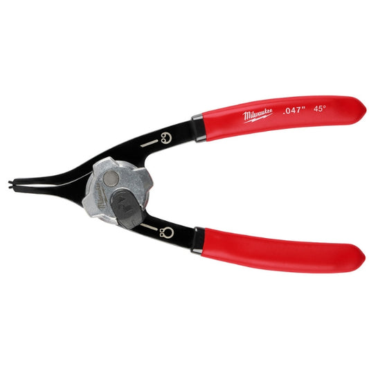 Milwaukee 48-22-6534, 0.047" CONV SNAP RING PLIER - 45 DEG