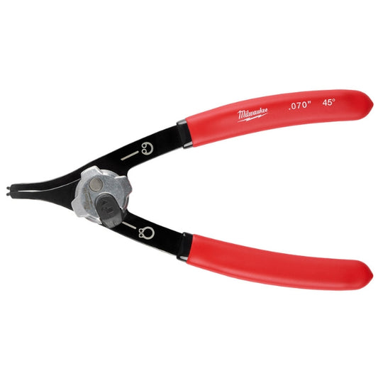 Milwaukee 48-22-6537, 0.070" CONV SNAP RING PLIER-45 DEG