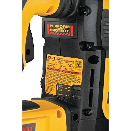 DEWALT DCH614B,  60V1-3/4IN SDS MAX COMB HAMMER (Tool Only)