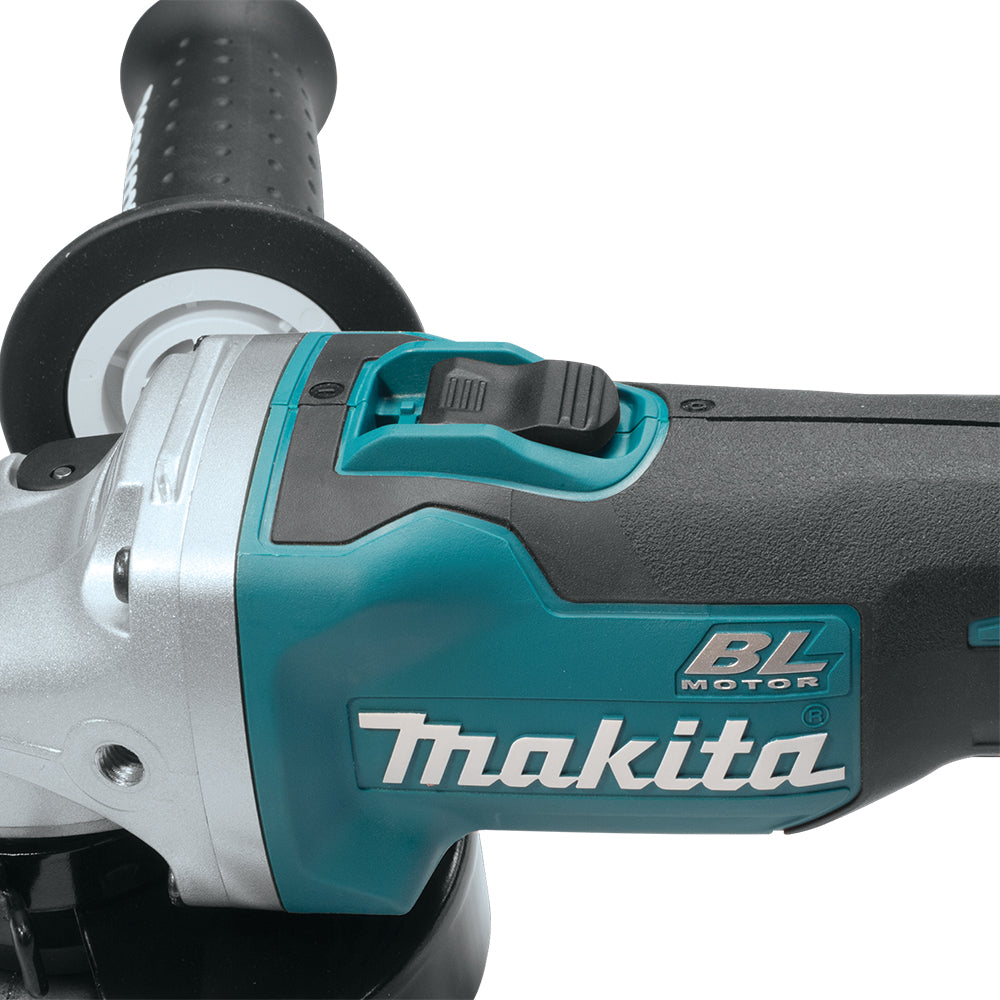 Makita DGA454Z, 18V LXT Brushless 4-1/2" Grinder, Slide Switch (Tool Only)