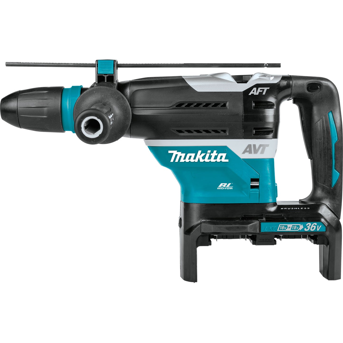 Makita DHR400T2N, 18VX2 BL Rotary Hammer 5.0Ah Kit