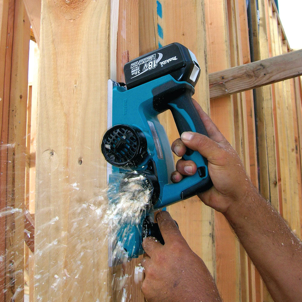 Makita DKP180Z, 18V LXT 3 1/4" Planer (Tool Only)