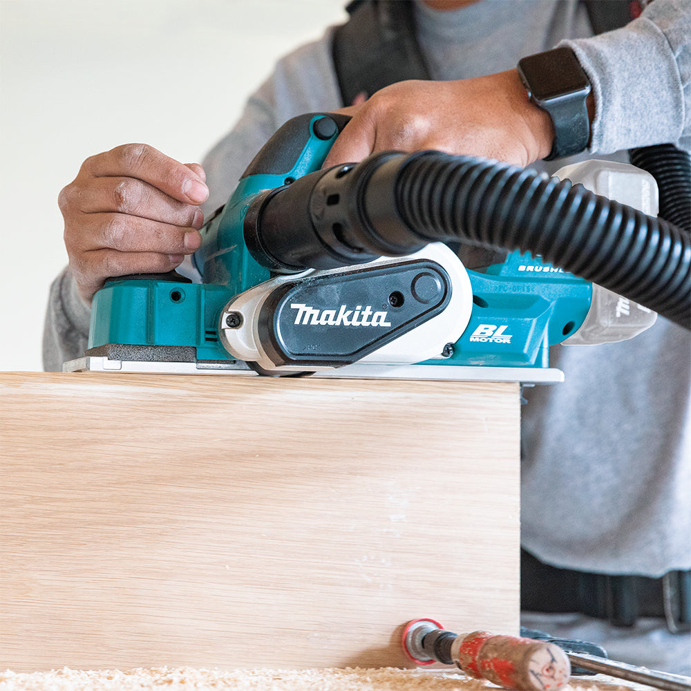 Makita DKP181Z, 3-1/4" Cordless Planer with Brushless Motor (Tool Only)