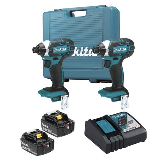 Makita DLX2149, 18V LXT 2-Tool Impact Combo Kit (3.0Ah)