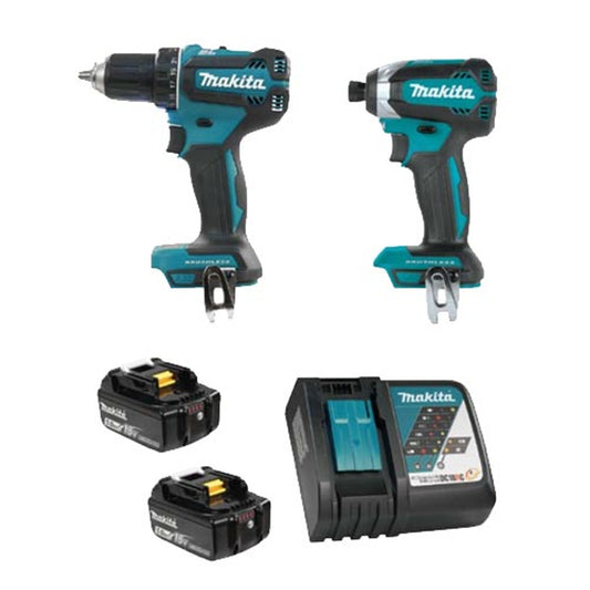 Makita DLX2289TX1, 18V LXT Brushless 2 Tool 2x 5.0AH Combo Kit (DHP485Z + DTD153Z) (Copy)