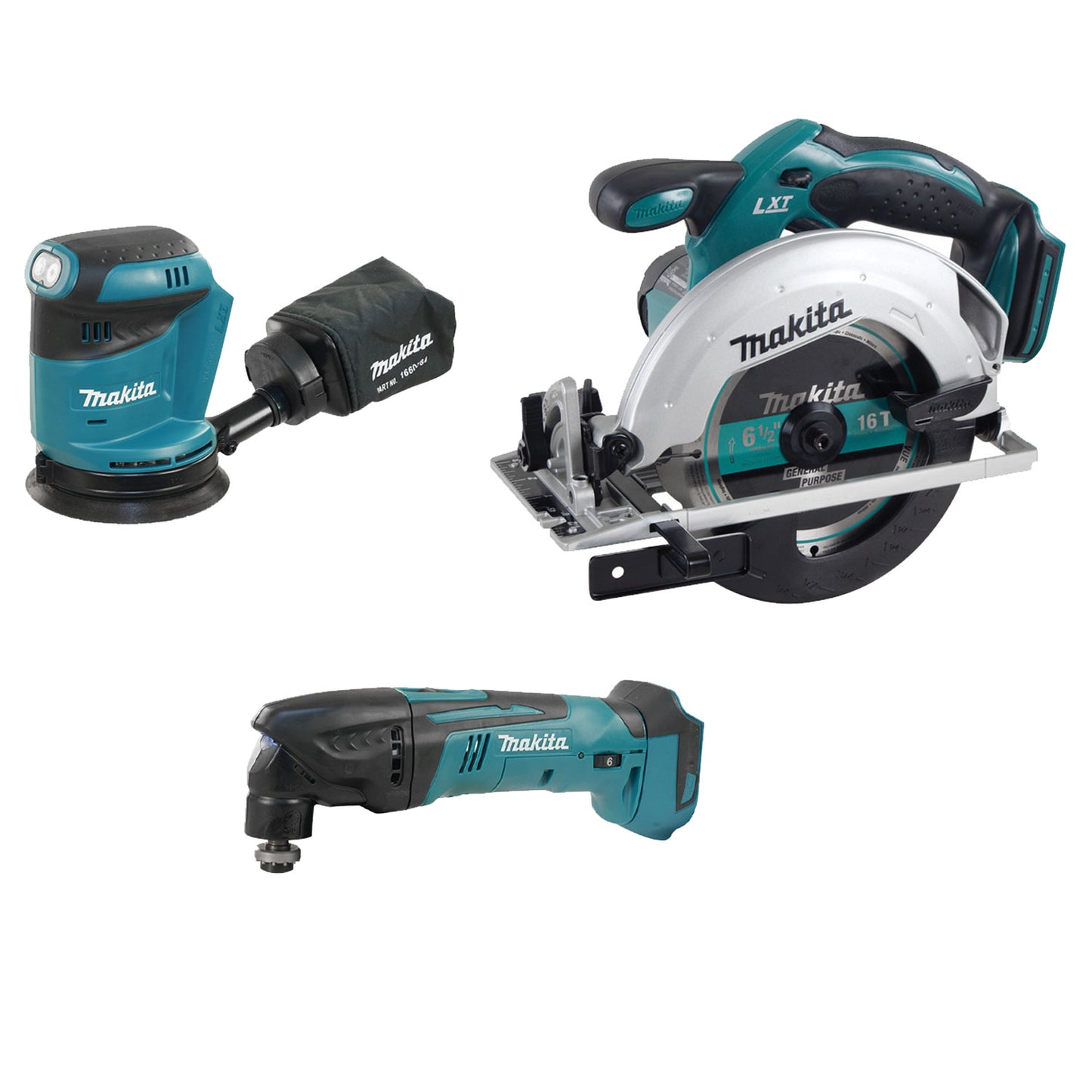 Makita DLX3170S, 18V (3.0 Ah) LXT 3 Tool Combo Kit