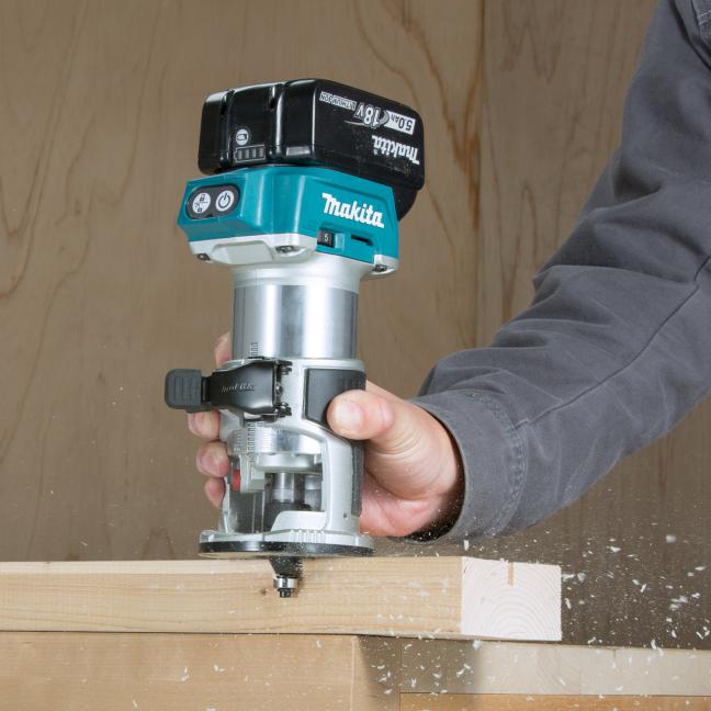 Makita DRT50ZX4, 18V LXT Brushless Router (Tool Only)