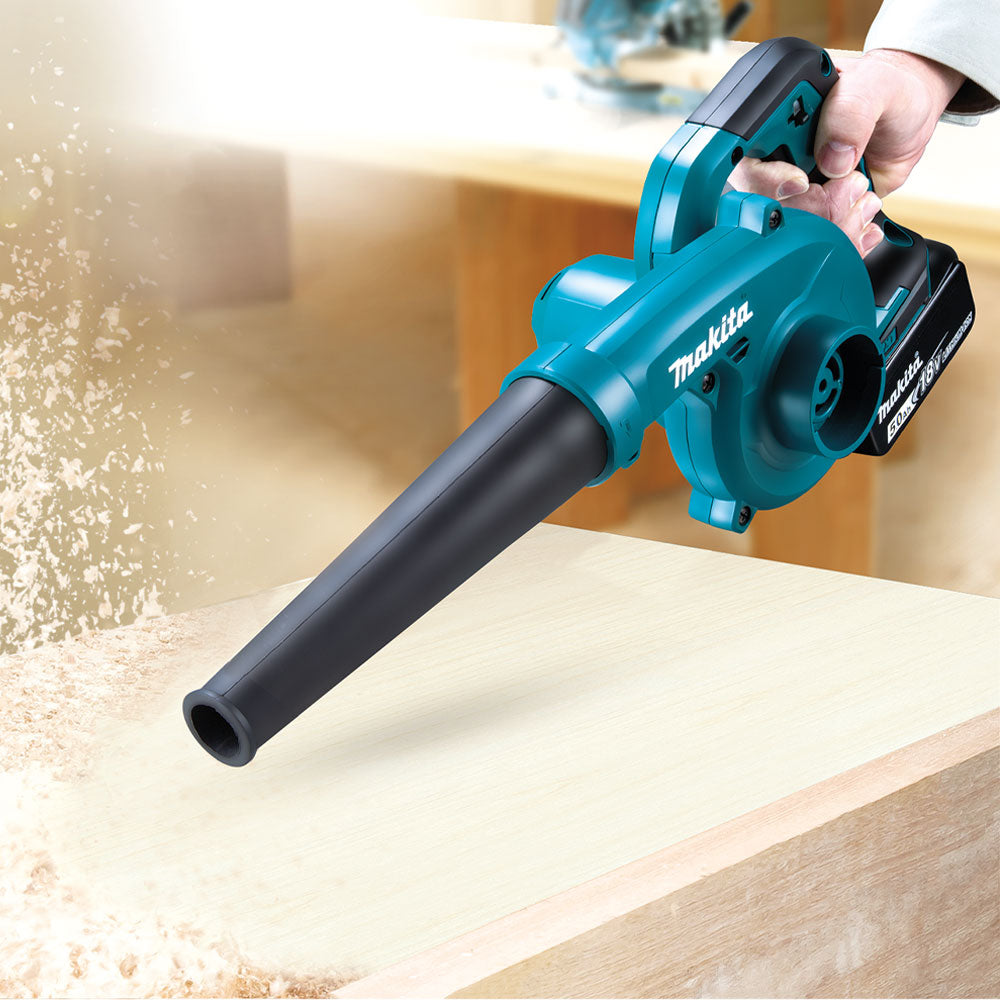 Makita DUB185Z, 18V LXT Brushless Cordless 3-Speed Vacuum/Blower (Tool Only)