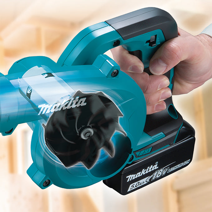 Makita DUB186Z, 18V LXT Blower with Long Nozzle (Tool Only)