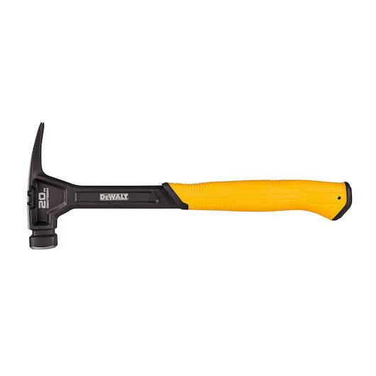 DEWALT DWHT51004, 20 oz. Rip Claw Steel Hammer