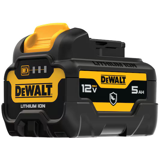 DEWALT DCB126G, 12V MAX LITHIUM ION OIL-RESISTANT BATTERY 5.0AH