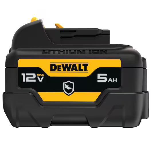 DEWALT DCB126G, 12V MAX LITHIUM ION OIL-RESISTANT BATTERY 5.0AH