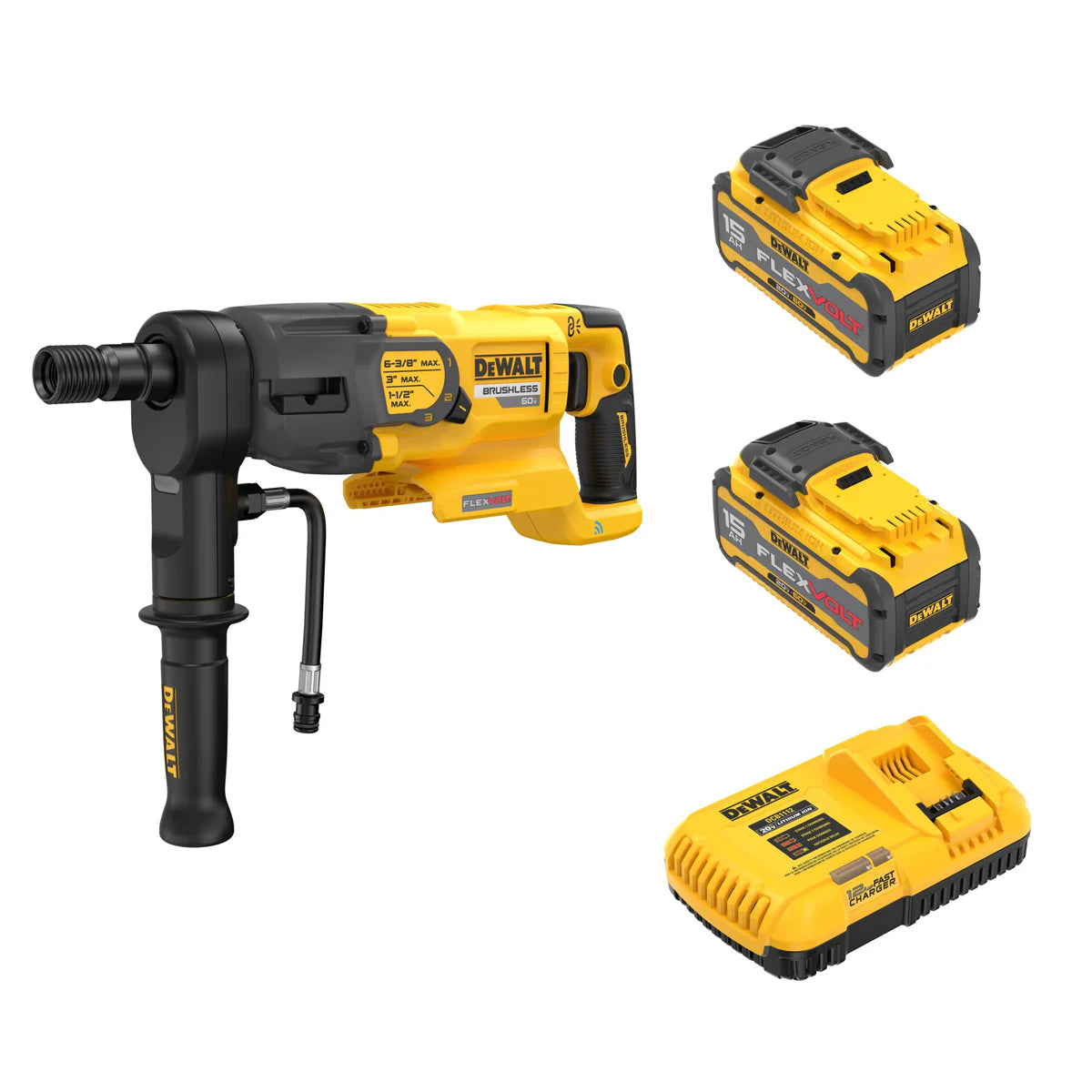 DEWALT DCD150Z2, 60V MAX* 6-3/8 in. Core Drill Kit