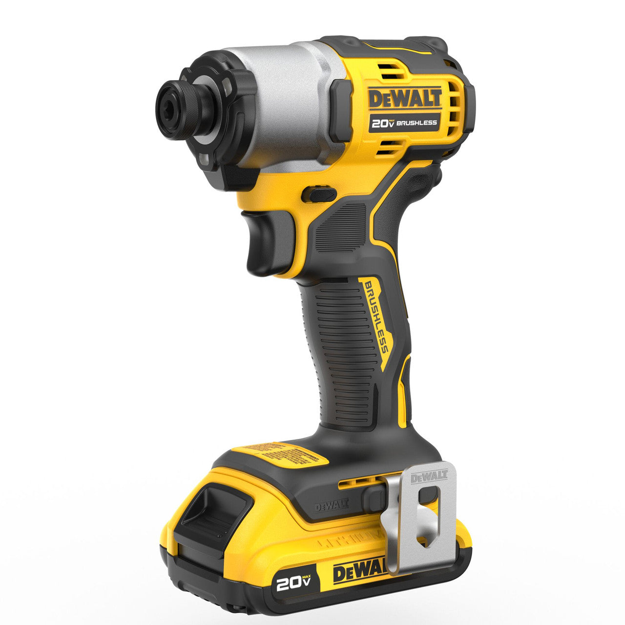 DEWALT DCF840D1, 20V Max Xtreme Cordless Brushless 1/4 In Impact Driver Drill Kit (1) Lit-Ion Battery With Charger