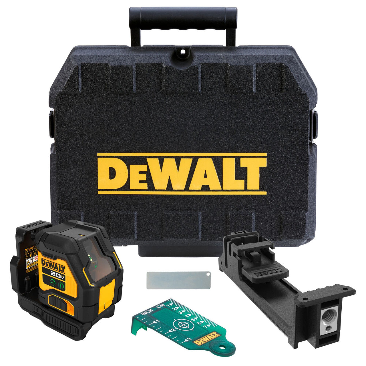DEWALT DCLE34021B, 20V Max Green Cross Line Laser (Tool Only)