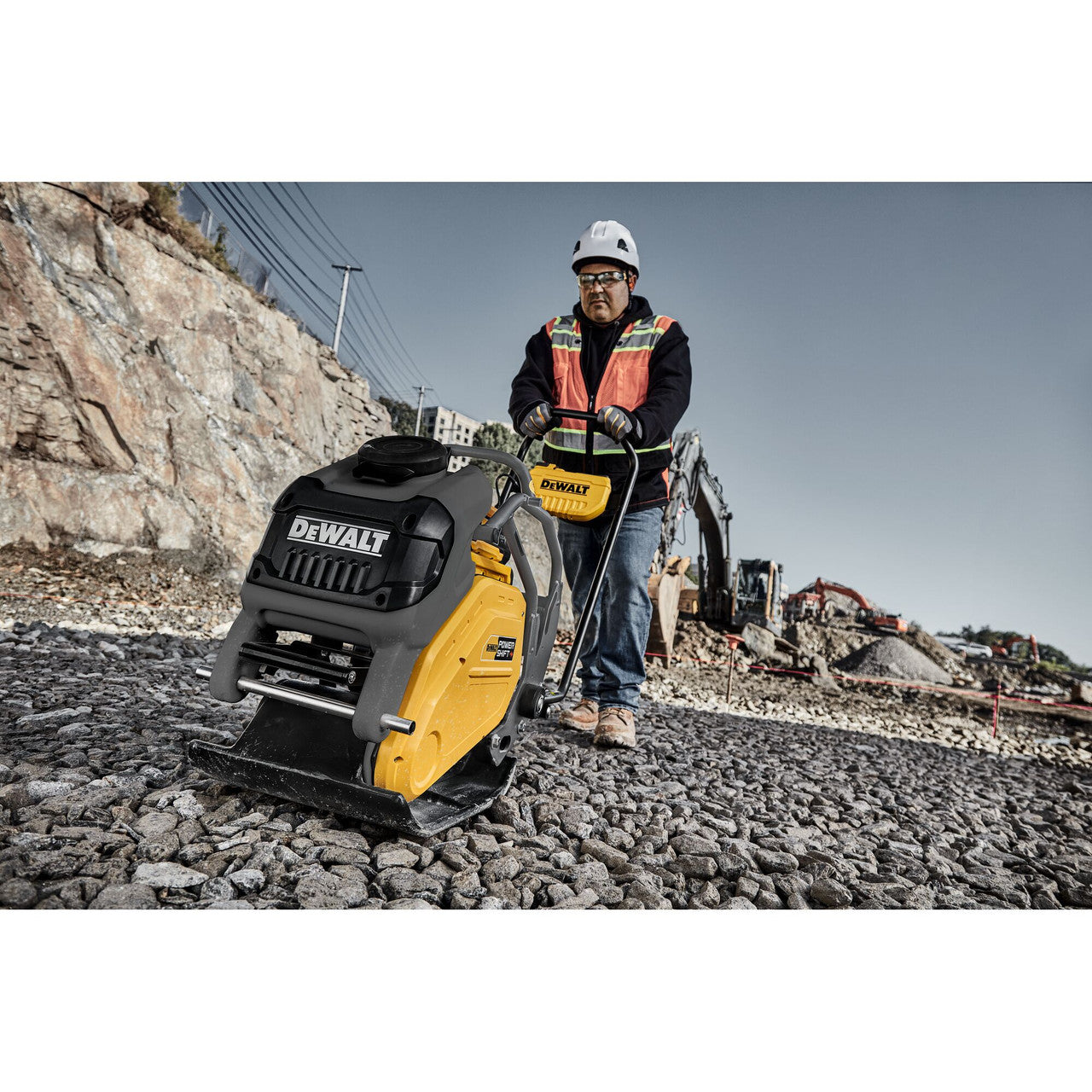DEWALT DCPS7154AG2, 60V Brushless Plate Compactor Kit