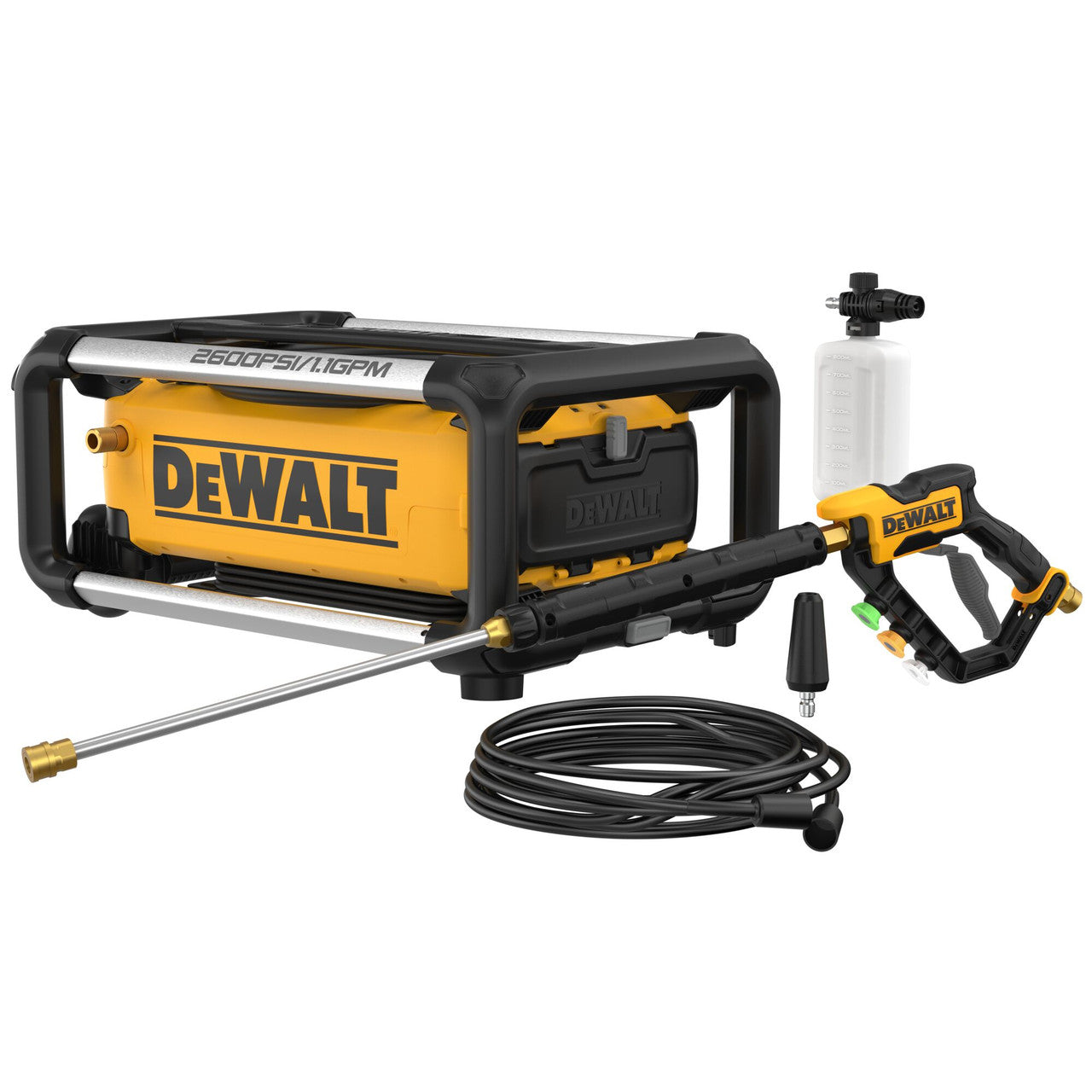 DEWALT DWPW2600, 2600PSI 13 Amp Electric Cold Water Jobsite Pressure Washer